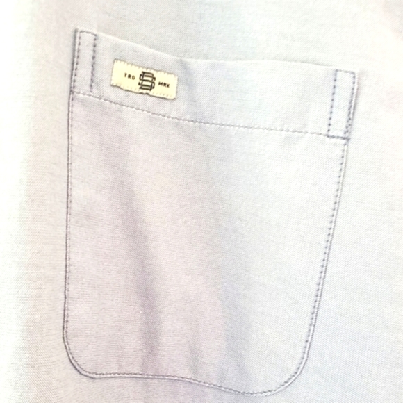 SUN DIEGO Men's Woven Short Sleeve Button Down Surf/Skate Shirt Size Large - Picture 6 of 6